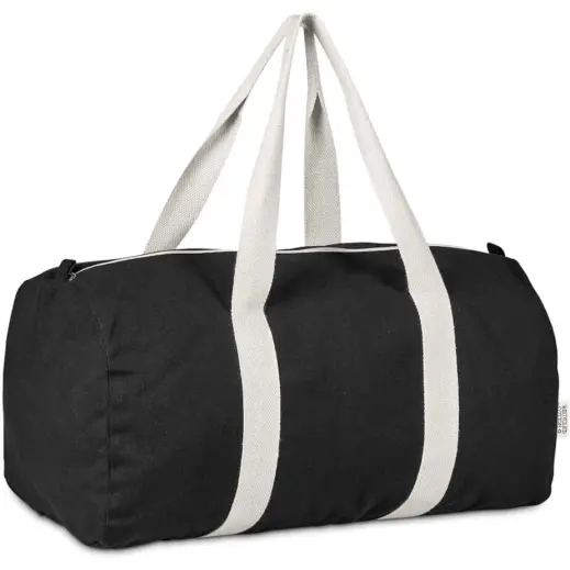 Okiyo Supotsu Recycled Canvas Sports Bag Black